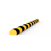 Warning and protection profiles | yellow / black | 5000 mm | Type C